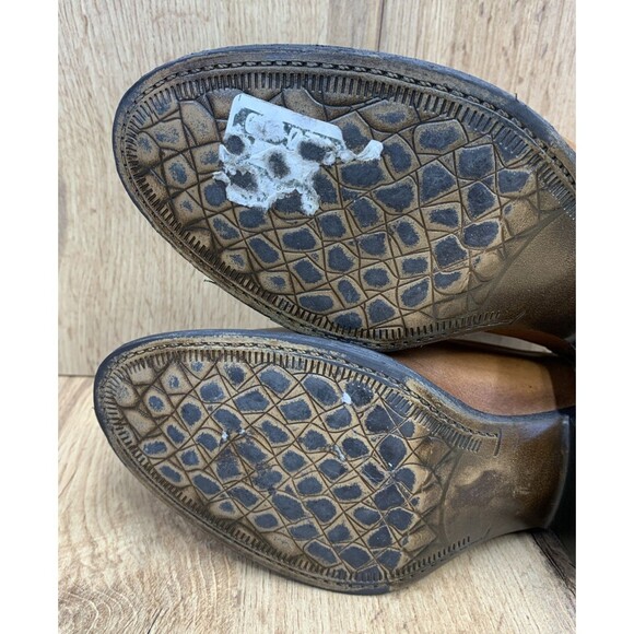 Very Volatile Sofia Ankle Boots Biker Bootie Full Zip Ankle Wmns 8 Brown Leather - Picture 14 of 16